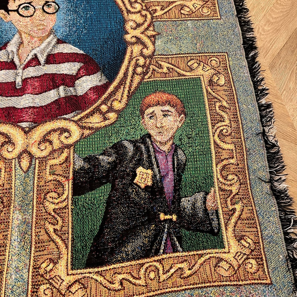 Vintage Harry Potter tapestry blanket - Picture 4 of 7